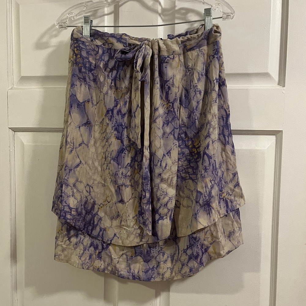 Suno Silk Skirt w Drawstring Waist NWOT - M
